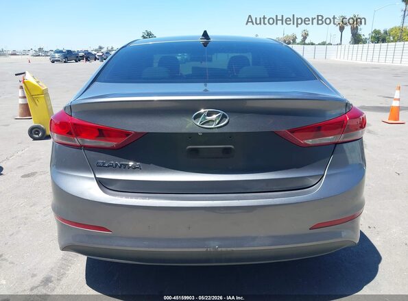 5NPD84LF5JH266474 2018 HYUNDAI ELANTRA Серый 