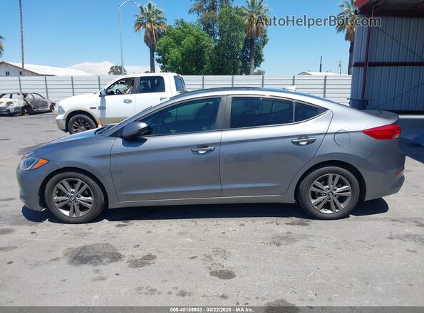 5NPD84LF5JH266474 2018 HYUNDAI ELANTRA Серый Панорамный вид салона 360°