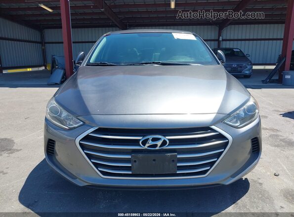 5NPD84LF5JH266474 2018 HYUNDAI ELANTRA Серый Вид щитка приборов