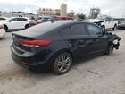 2018 Hyundai Elantra Sel Black vin: 5NPD84LF5JH281105
