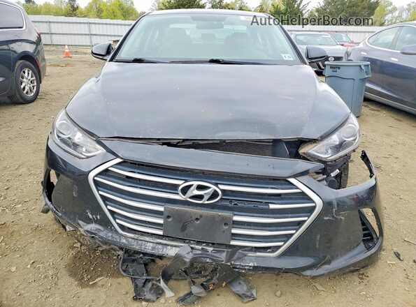 5NPD84LF5JH366025 2018 HYUNDAI ELANTRA Black Vista frontal