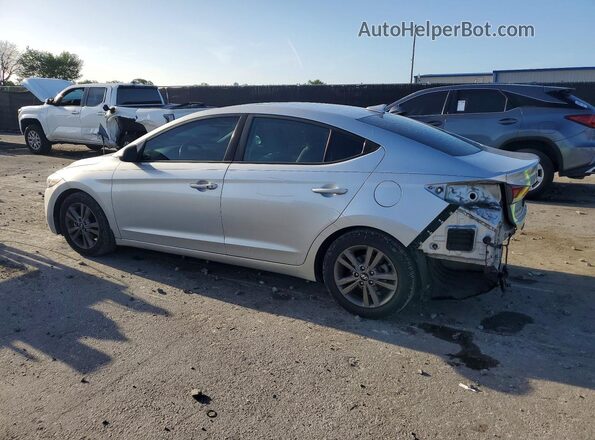 5NPD84LF5JH390339 2018 HYUNDAI ELANTRA Серебряный Задняя левая четверть