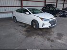 2019 Hyundai Elantra Sel White vin: 5NPD84LF5KH427469