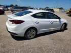 2019 Hyundai Elantra Sel Белый vin: 5NPD84LF5KH428248