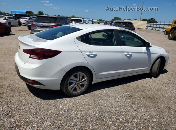 5NPD84LF5KH428248 2019 HYUNDAI ELANTRA Белый Задняя правая четверть