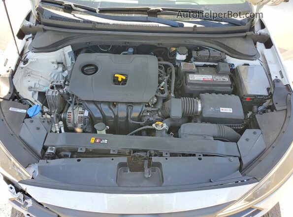 5NPD84LF5KH428248 2019 HYUNDAI ELANTRA Белый Вид задней части салона