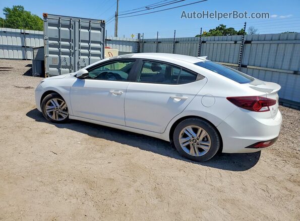 5NPD84LF5KH428248 2019 HYUNDAI ELANTRA Белый Задняя левая четверть