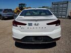 2019 Hyundai Elantra Sel Белый vin: 5NPD84LF5KH428248