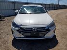 2019 Hyundai Elantra Sel Белый vin: 5NPD84LF5KH428248
