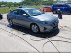 2019 Hyundai Elantra Value Edition Gray vin: 5NPD84LF5KH475912