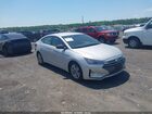 2020 Hyundai Elantra Sel Silver vin: 5NPD84LF5LH507193