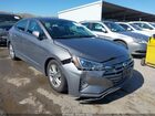 2020 Hyundai Elantra Sel Gray vin: 5NPD84LF5LH532921