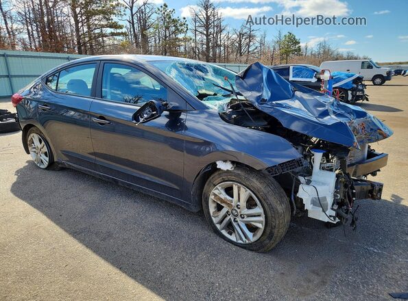 5NPD84LF5LH589278 2020 HYUNDAI ELANTRA Charcoal Przód prawy