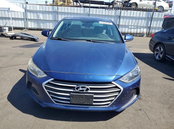 5NPD84LF6HH061448 2017 HYUNDAI ELANTRA Blue Vista frontal