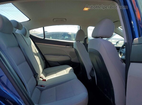 5NPD84LF6HH061448 2017 HYUNDAI ELANTRA Blue Vista de los asientos traseros