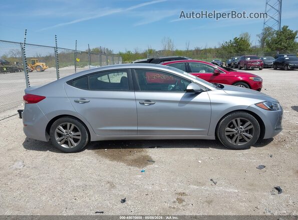 5NPD84LF6HH155863 2017 HYUNDAI ELANTRA Синий Вид задней части салона