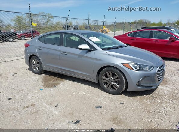 5NPD84LF6HH155863 2017 HYUNDAI ELANTRA Синий Передняя правая четверть
