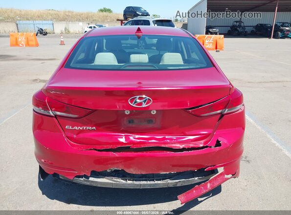 5NPD84LF6HH197904 2017 HYUNDAI ELANTRA Red 