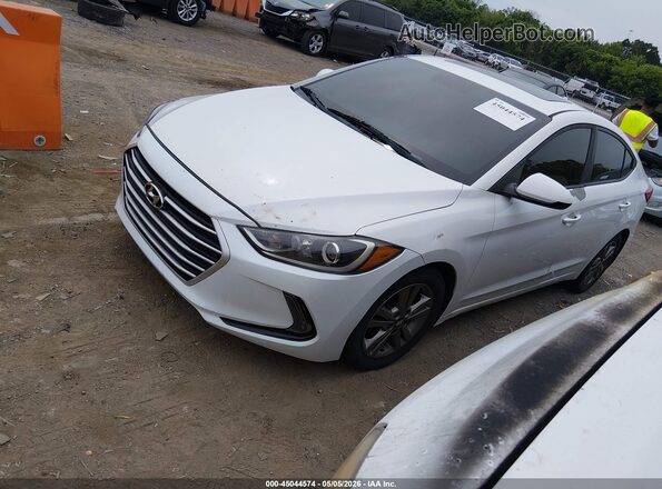 5NPD84LF6HH201305 2017 HYUNDAI ELANTRA White Przód lewy