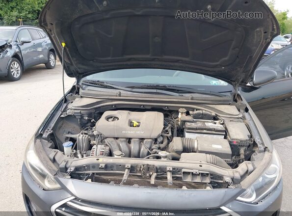 5NPD84LF6HH206732 2017 HYUNDAI ELANTRA Black უკანა ხედი