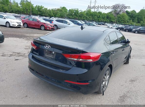 5NPD84LF6HH206732 2017 HYUNDAI ELANTRA Black უკანა მარჯვენა