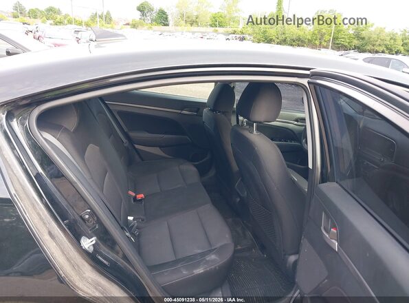 5NPD84LF6HH206732 2017 HYUNDAI ELANTRA Black VIN კოდის სტიკერის ხედი
