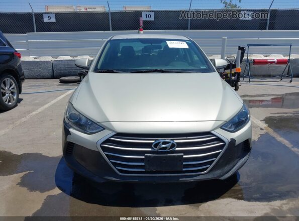 5NPD84LF6JH213637 2018 HYUNDAI ELANTRA Зеленый Вид задней части салона