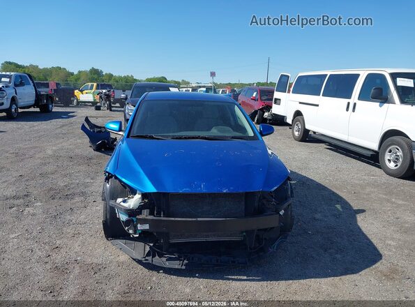 5NPD84LF6JH288192 2018 HYUNDAI ELANTRA Blue Rear interior view