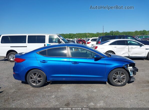 5NPD84LF6JH288192 2018 HYUNDAI ELANTRA Blue 360 interior view