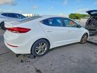 2018 Hyundai Elantra Sel Белый vin: 5NPD84LF6JH301958