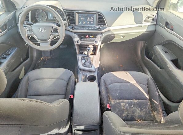 5NPD84LF6JH301958 2018 HYUNDAI ELANTRA Белый Вид панели приборов