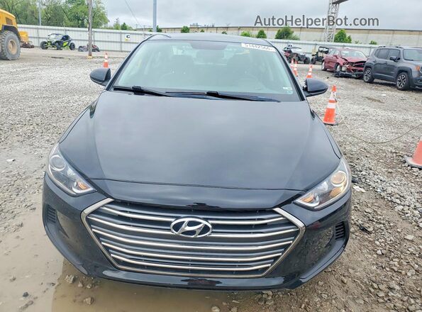 5NPD84LF6JH347953 2018 HYUNDAI ELANTRA Black Vista frontal