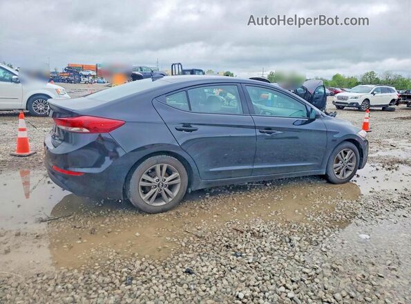 5NPD84LF6JH347953 2018 HYUNDAI ELANTRA Black Trasero derecho