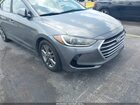 2018 Hyundai Elantra Sel Gray vin: 5NPD84LF6JH366986
