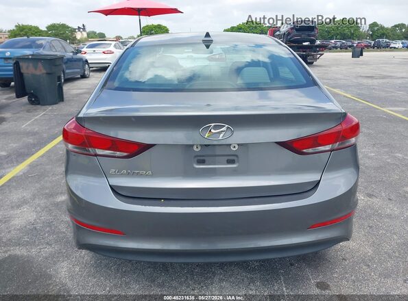 5NPD84LF6JH366986 2018 HYUNDAI ELANTRA Gray 