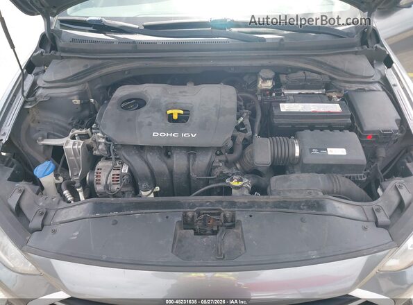 5NPD84LF6JH366986 2018 HYUNDAI ELANTRA Gray უკანა ხედი