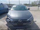 2019 Hyundai Elantra Sel Серый vin: 5NPD84LF6KH470833
