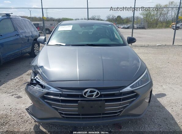 5NPD84LF6KH470833 2019 HYUNDAI ELANTRA Серый Вид щитка приборов