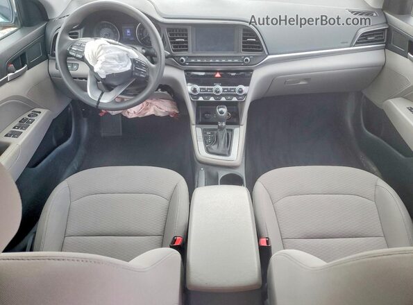 5NPD84LF6LH590942 2020 HYUNDAI ELANTRA Red წინა პანელის ხედი