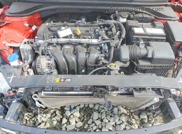 5NPD84LF6LH590942 2020 HYUNDAI ELANTRA Red უკანა სალონის ხედი