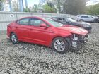 2020 Hyundai Elantra Sel Red vin: 5NPD84LF6LH590942