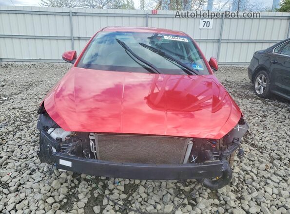 5NPD84LF6LH590942 2020 HYUNDAI ELANTRA Red წინა ხედი