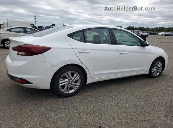 5NPD84LF6LH613555 2020 HYUNDAI ELANTRA White Trasero derecho