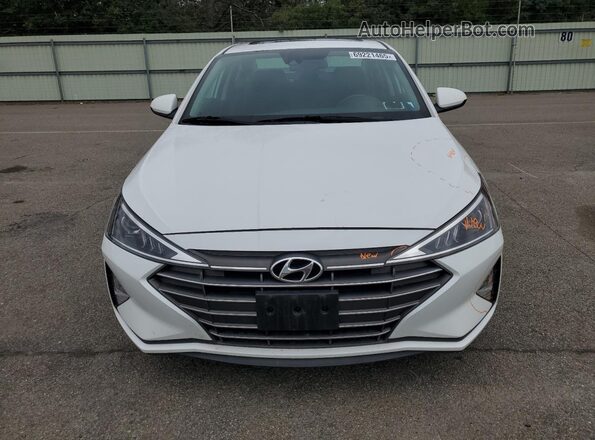 5NPD84LF6LH613555 2020 HYUNDAI ELANTRA White Vista frontal