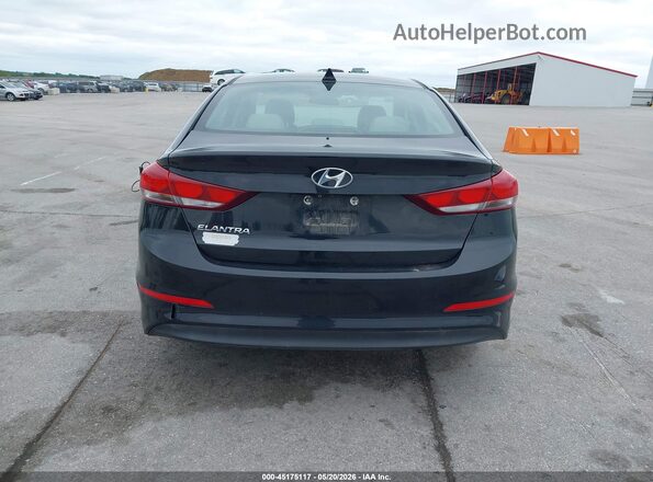 5NPD84LF7HH039975 2017 HYUNDAI ELANTRA Черный 