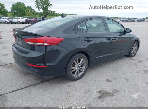 5NPD84LF7HH039975 2017 HYUNDAI ELANTRA Черный Задняя правая четверть