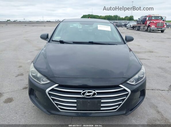 5NPD84LF7HH039975 2017 HYUNDAI ELANTRA Черный Вид щитка приборов