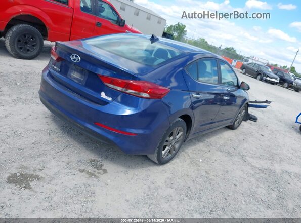 5NPD84LF7HH076881 2017 HYUNDAI ELANTRA Синий Задняя правая четверть