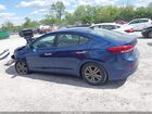 2017 Hyundai Elantra Se Синий vin: 5NPD84LF7HH076881