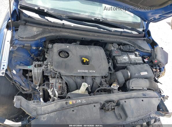 5NPD84LF7HH076881 2017 HYUNDAI ELANTRA Синий Вид сзади